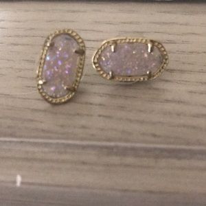 Kendra Scott Stud Earrings In Iridescent Drusy